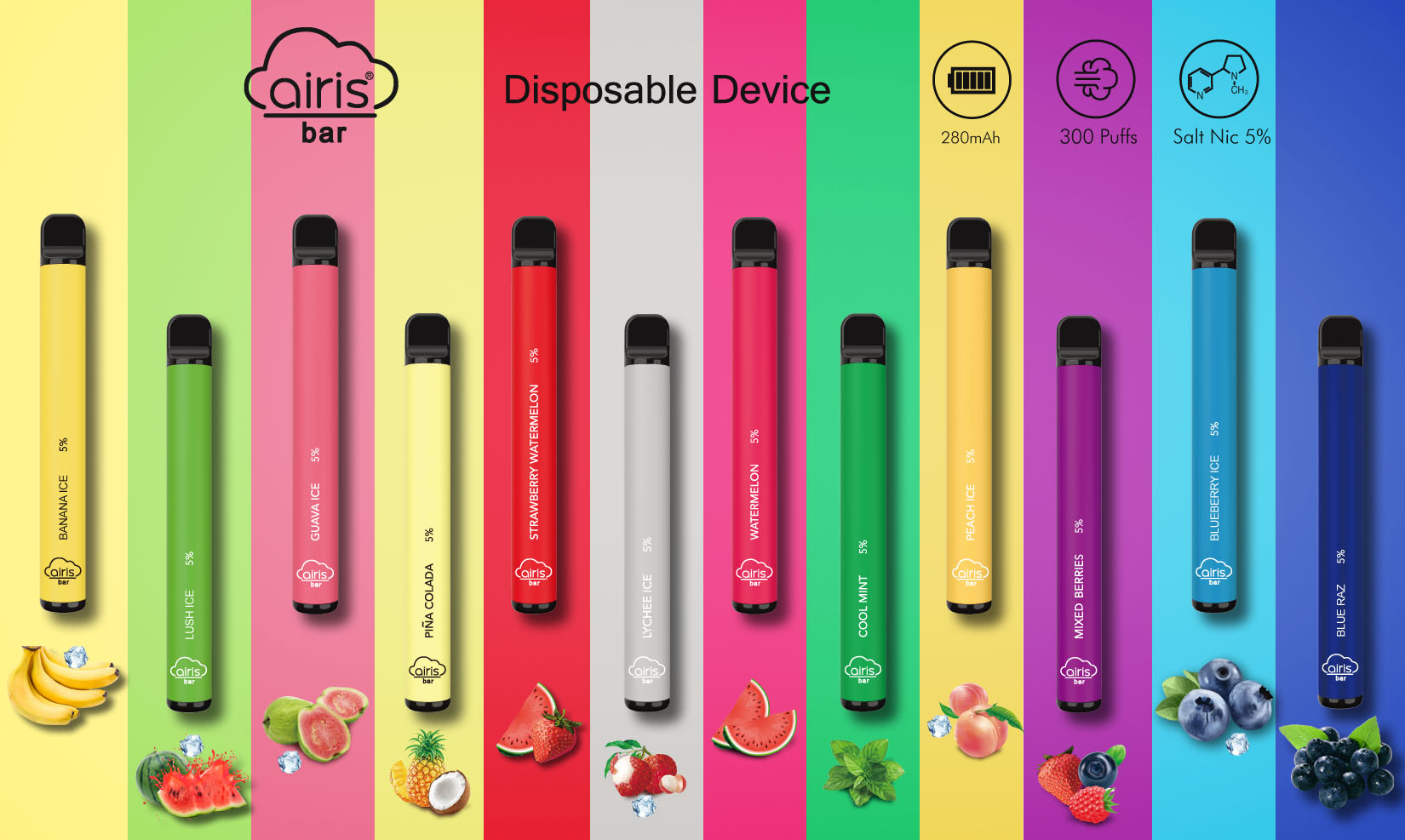 Latest Disposable Vape Kits - Airis Bar vs Airis Puff