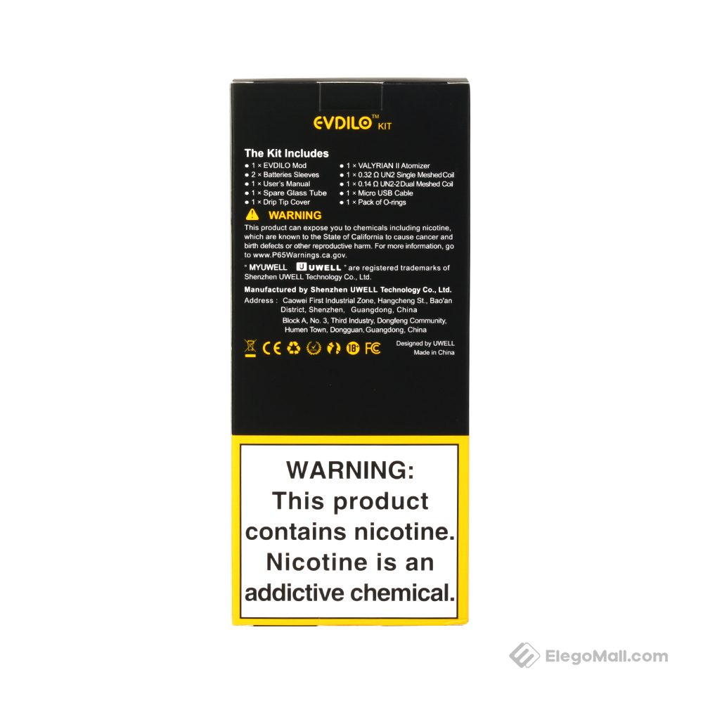 Uwell Evdilo Box Kit