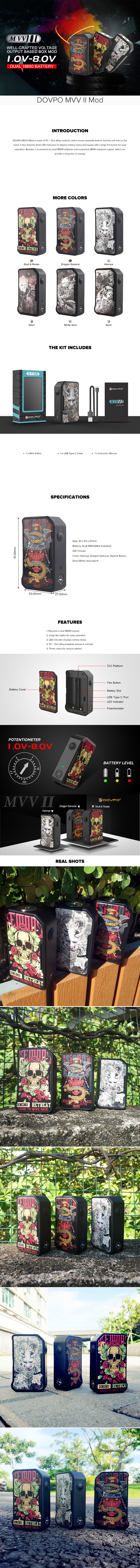 DOVPO MVV II Box Mod