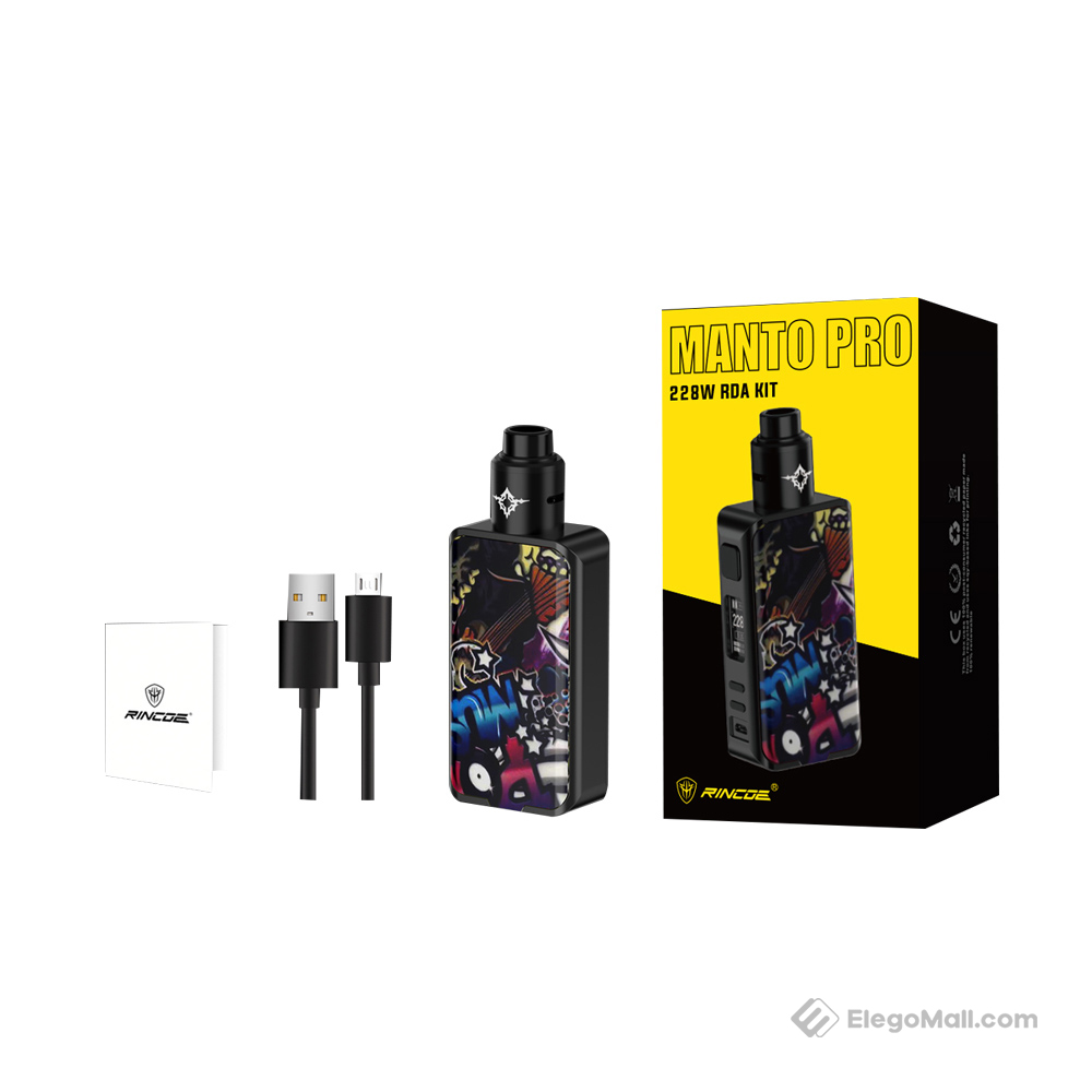 Rincoe Manto Pro 228W RDA Box Kit