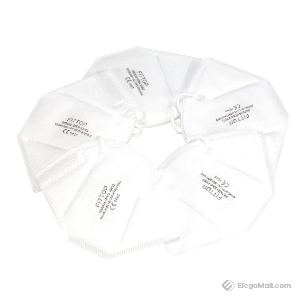 FITTOP KN95 Face Mask（5pcs/ Pack）