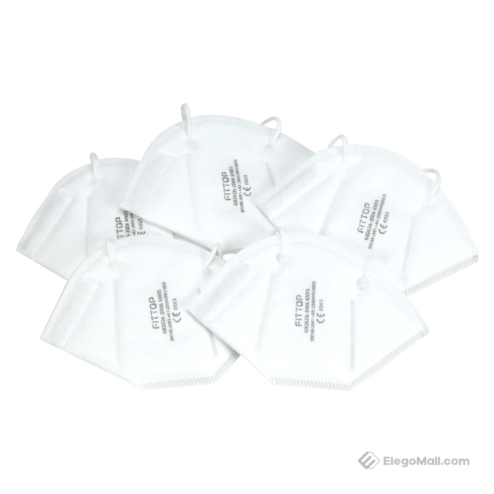 FITTOP KN95 Face Mask（5pcs/ Pack）
