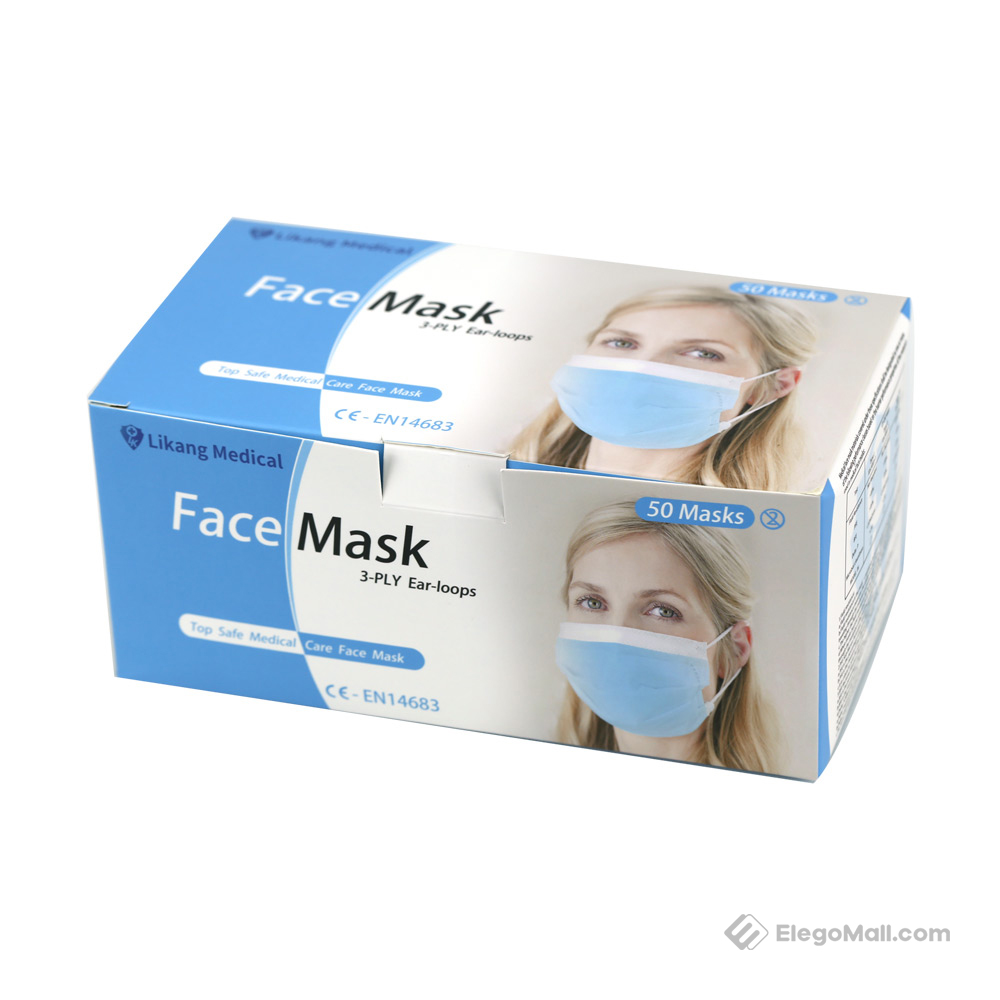 Likang Medical Disposable Face Mask (50pcs/pack)