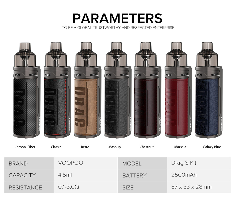 VOOPOO Drag S Box Kit 2500mAh