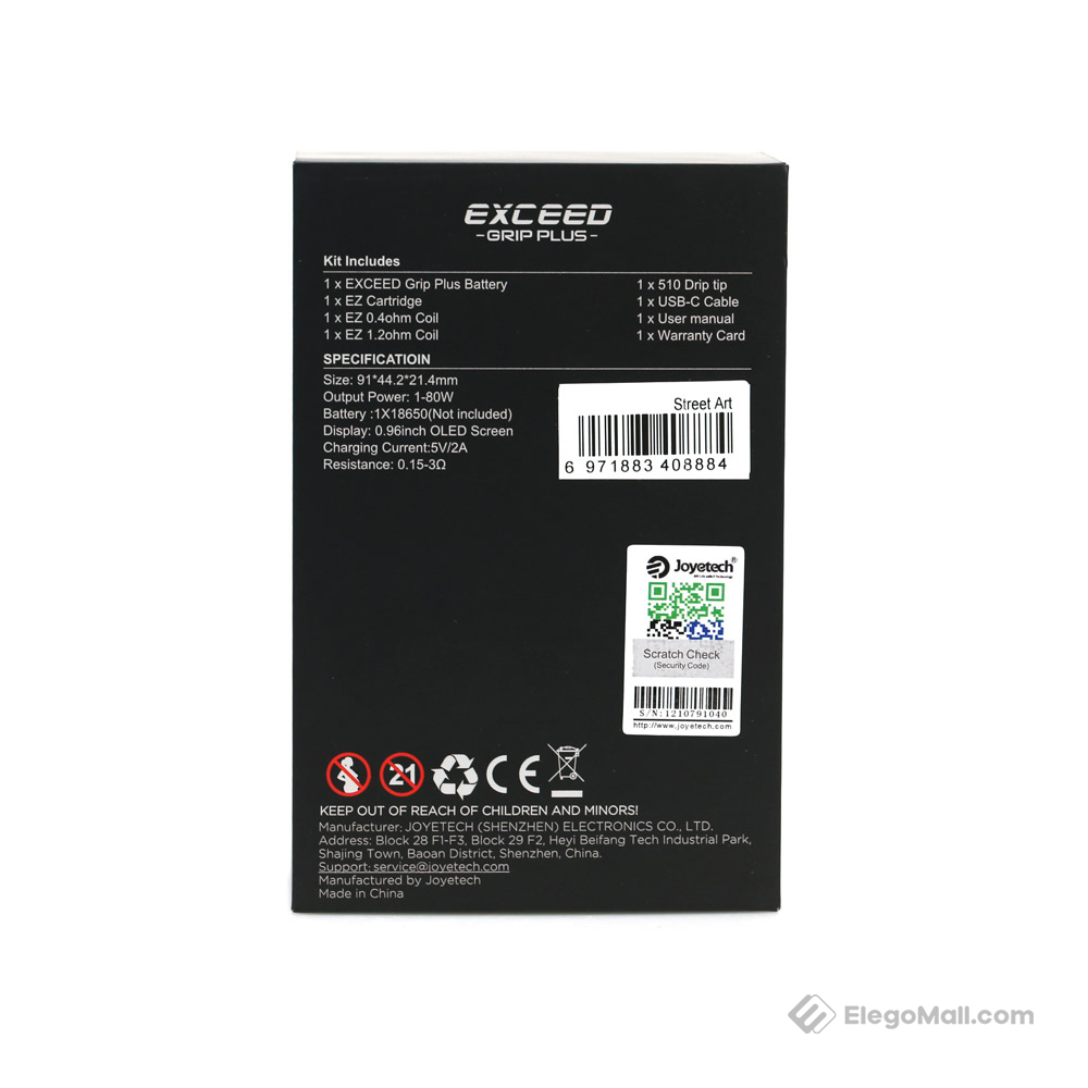 Joyetech EXCEED Grip Plus Pod Kit 80W