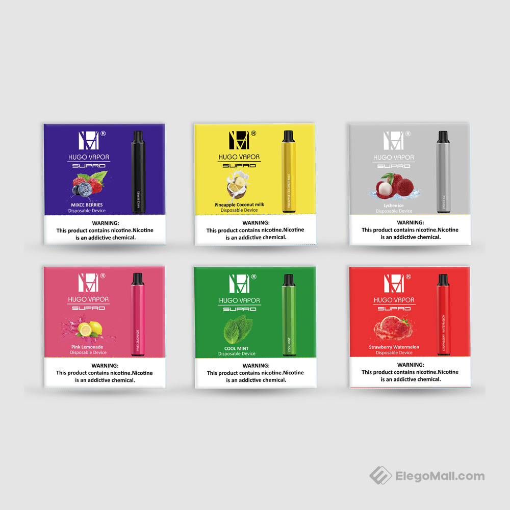 Hugo Vapor SUPRO Disposable Kit 400mAh