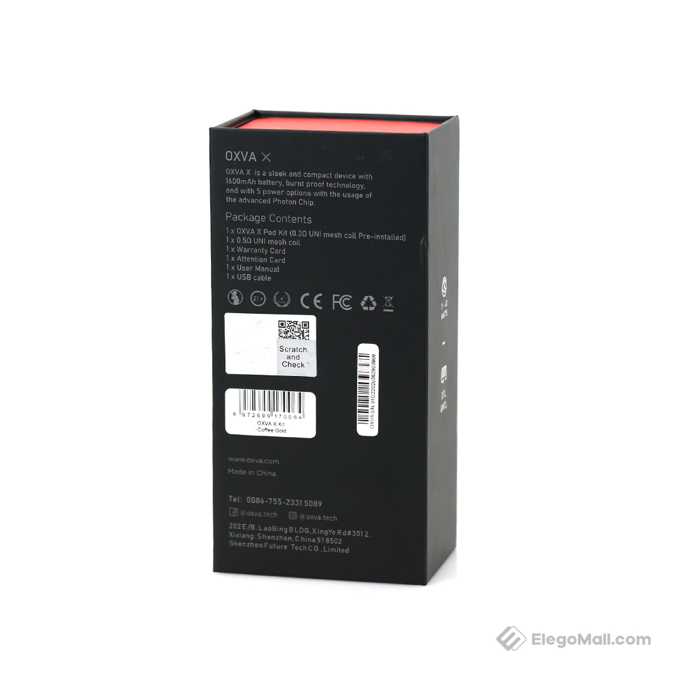 OXVA X Pod Kit 1600mAh 2ml