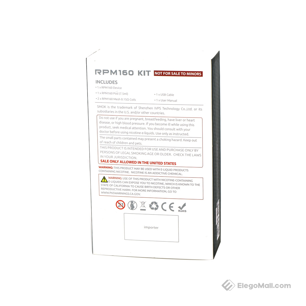 Smok RPM160 Pod Kit 7.5ml