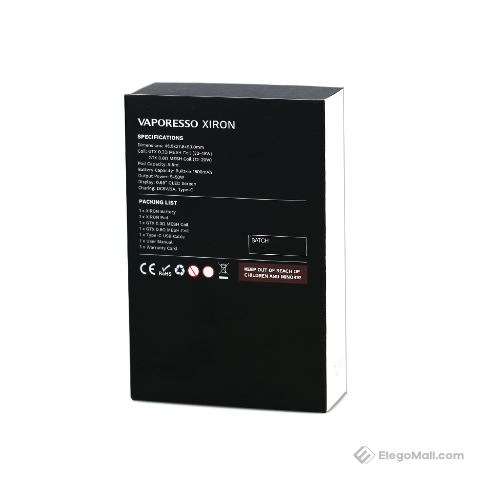 Vaporesso XIRON Pod Kit 1500mAh