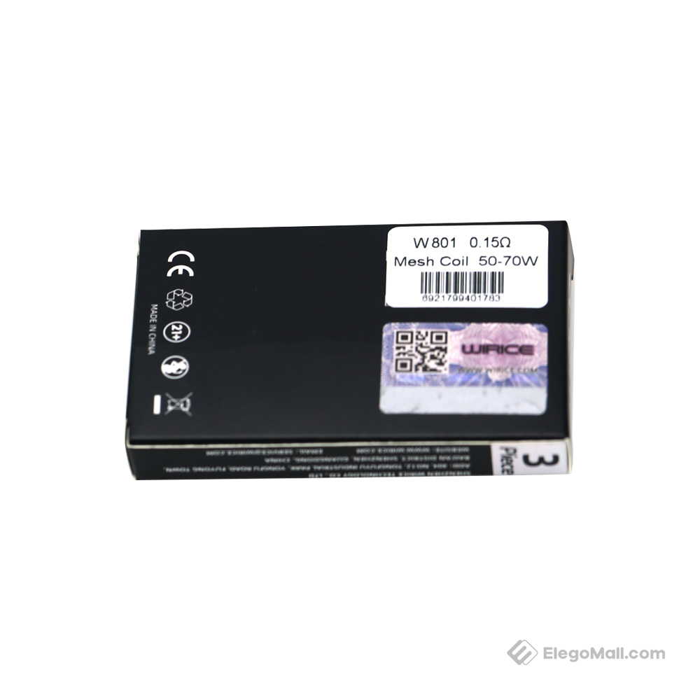 Wirice W801 Coil 0.15ohm 3PCS/Pack