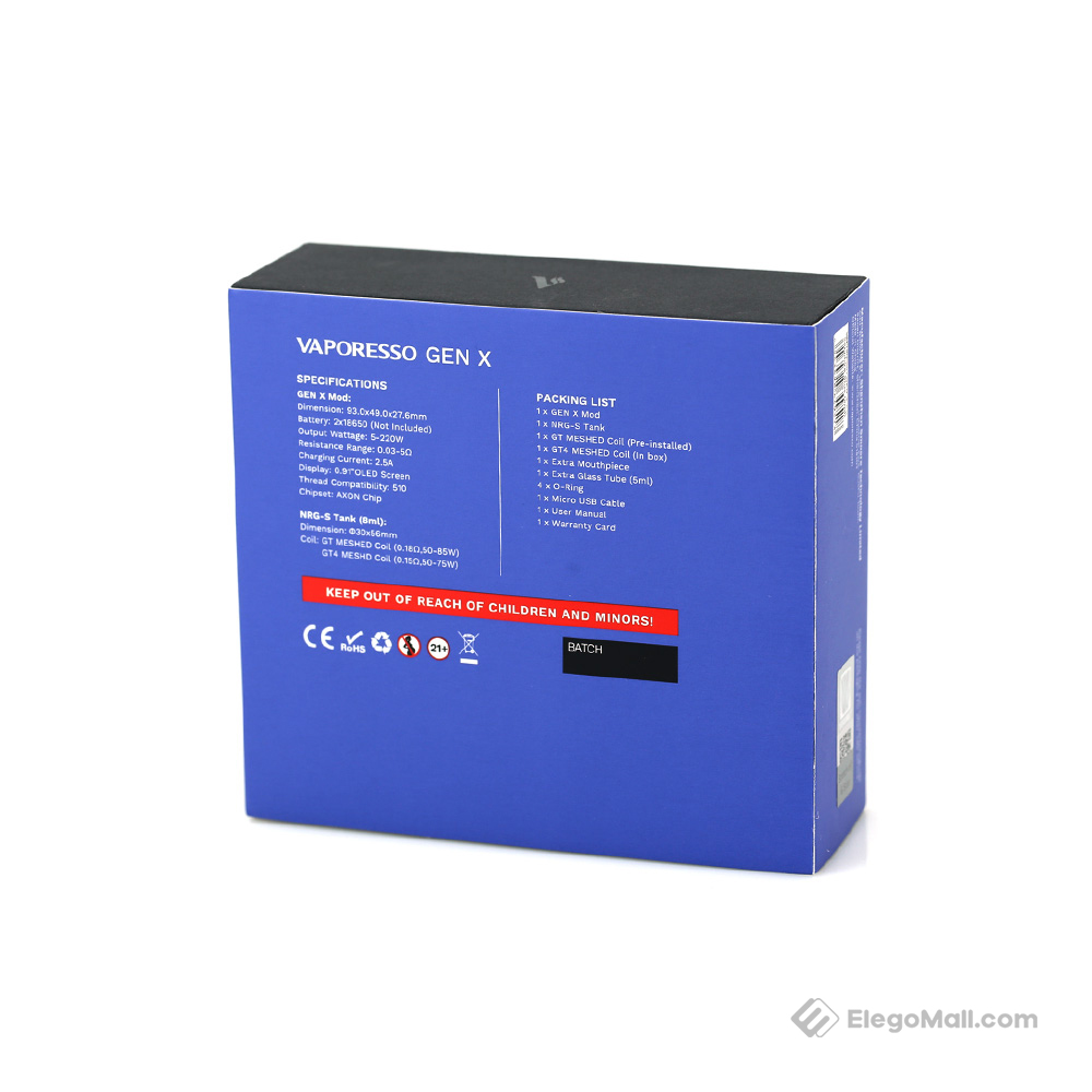 Vaporesso Gen X Box Kit 8ml