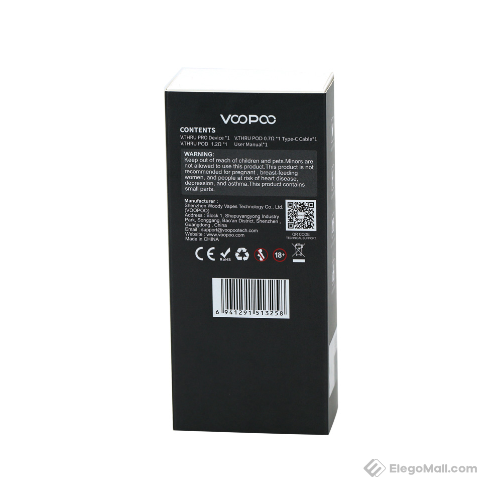 VOOPOO V.THRU Pro Pod Kit 900mAh
