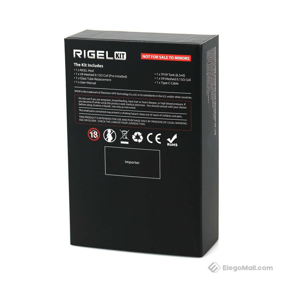 SMOK Rigel 230W Box Kit 6.5ml