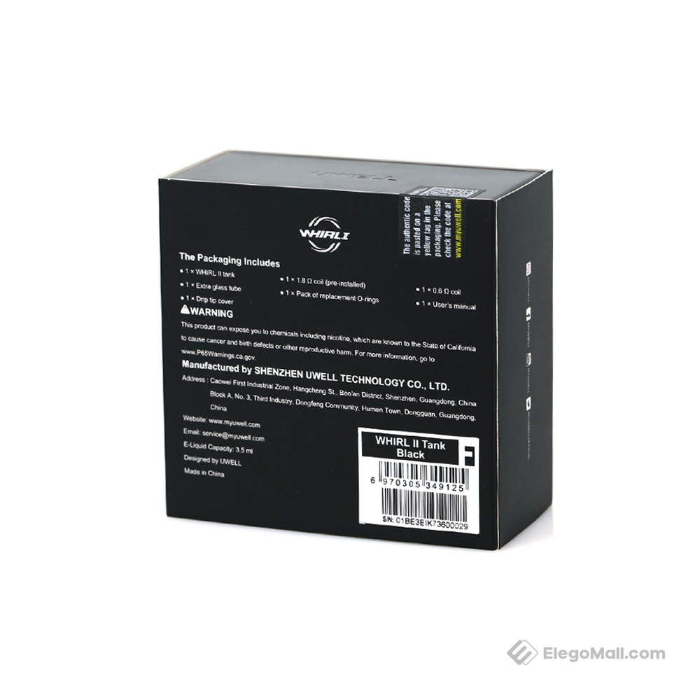 Uwell Whirl II Tank 3.5ml