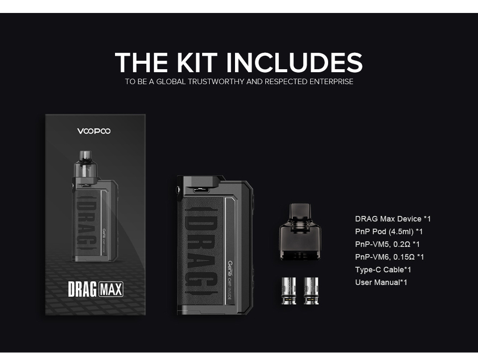 VOOPOO DRAG MAX Kit 5