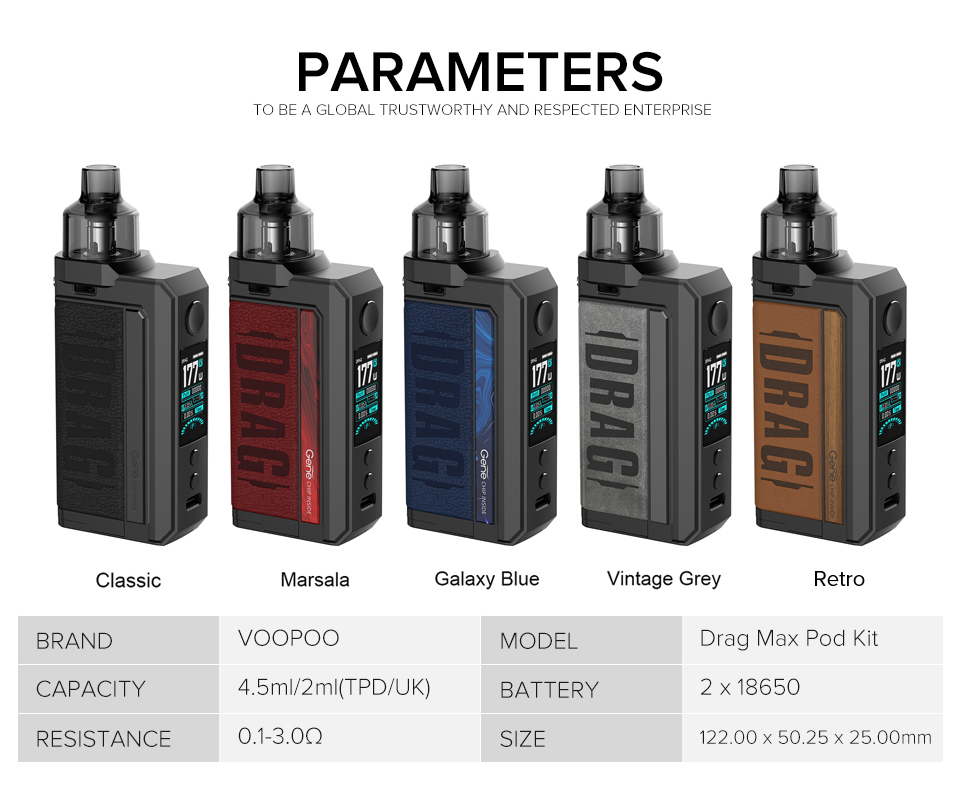 VOOPOO DRAG MAX Kit 1