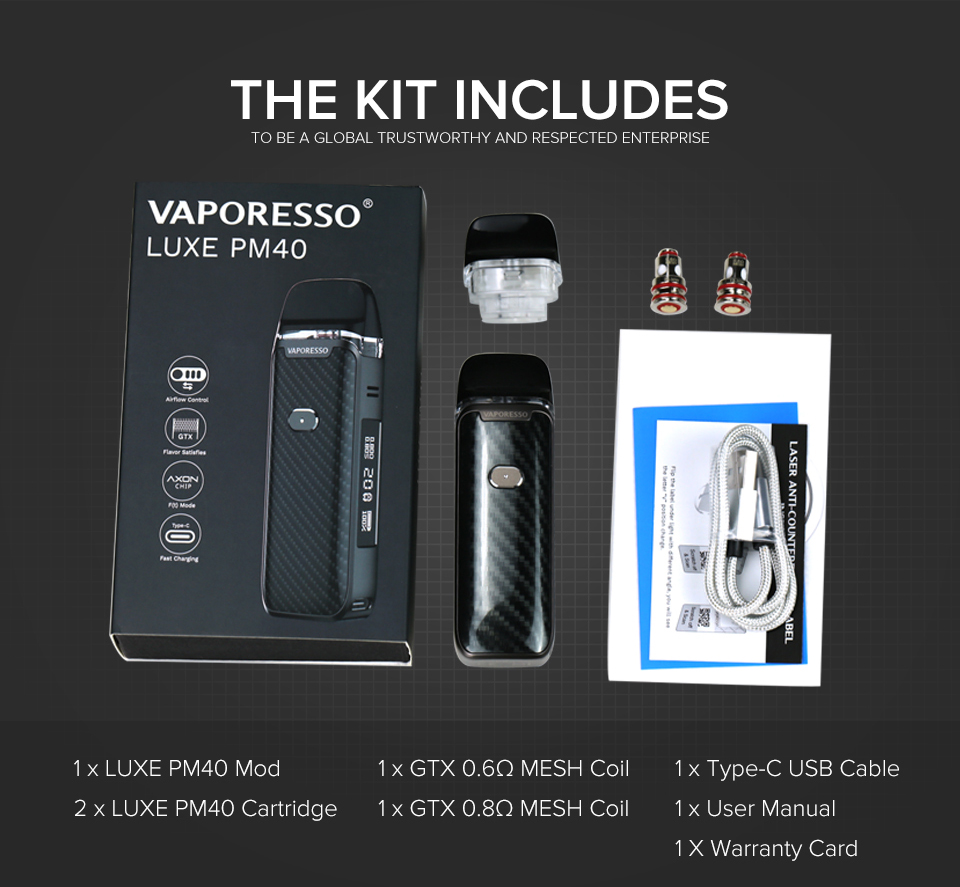 Vaporesso Luxe PM40 Kit 4