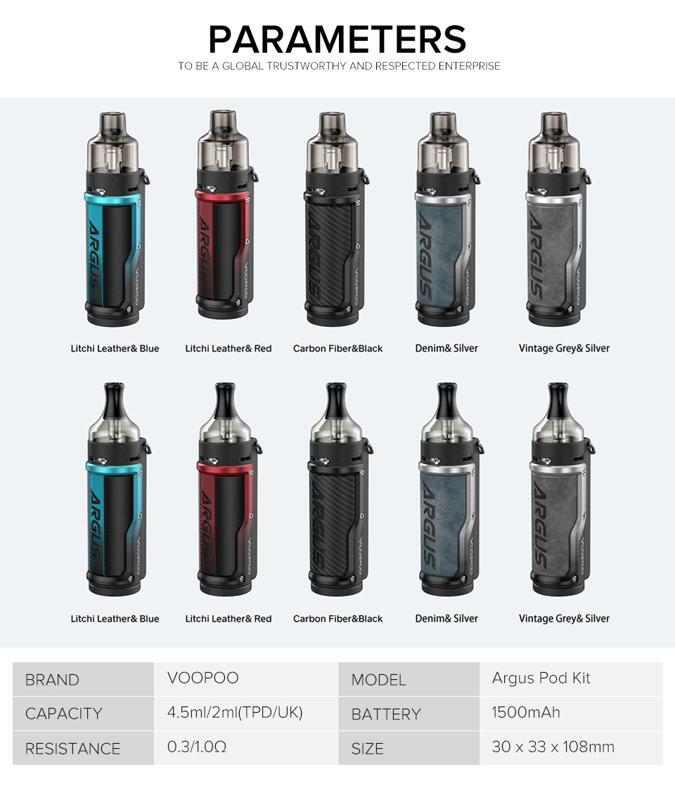 VOOPOO Argus Pro Pod Kit 3000mAh
