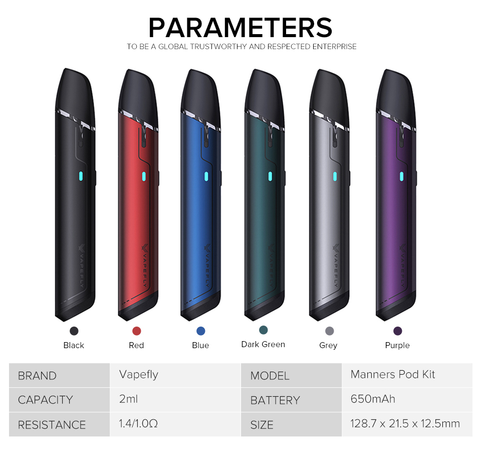 Vape Gate UAE Manners Pod Kit