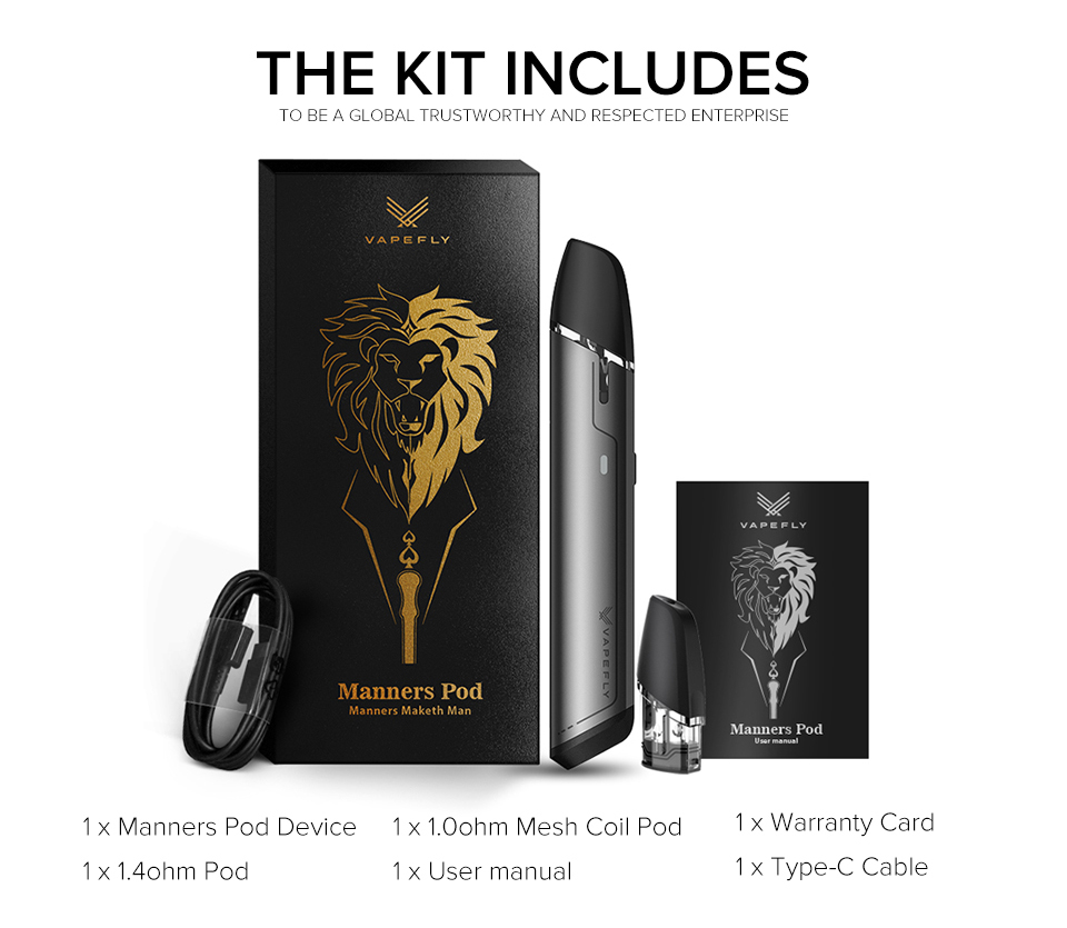 Vape Gate UAE Manners Pod Kit