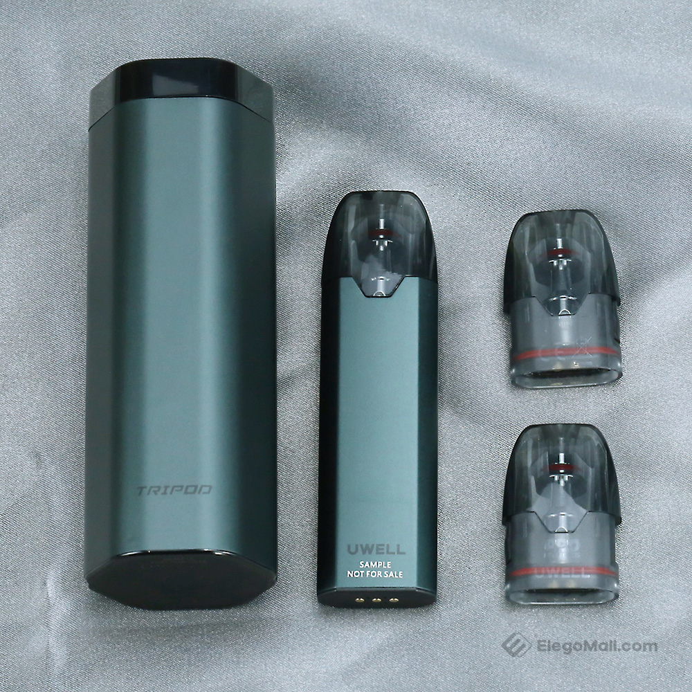 Uwell Tripod PCC Pod Kit 370mAh + 1000mAh