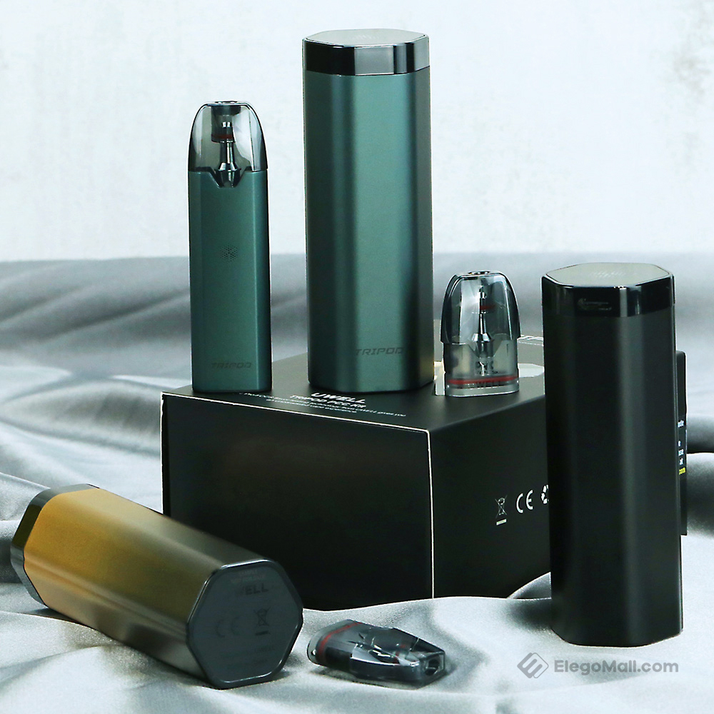 Uwell Tripod PCC Pod Kit 370mAh + 1000mAh