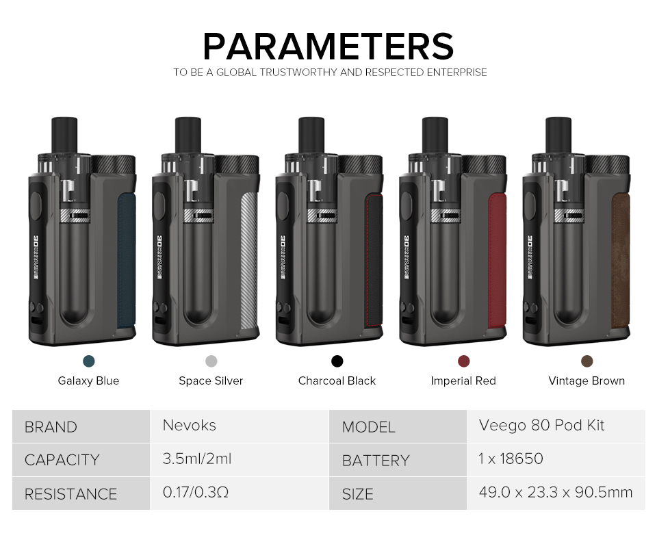 NEVOKS VEEGO80 Pod Kit 1