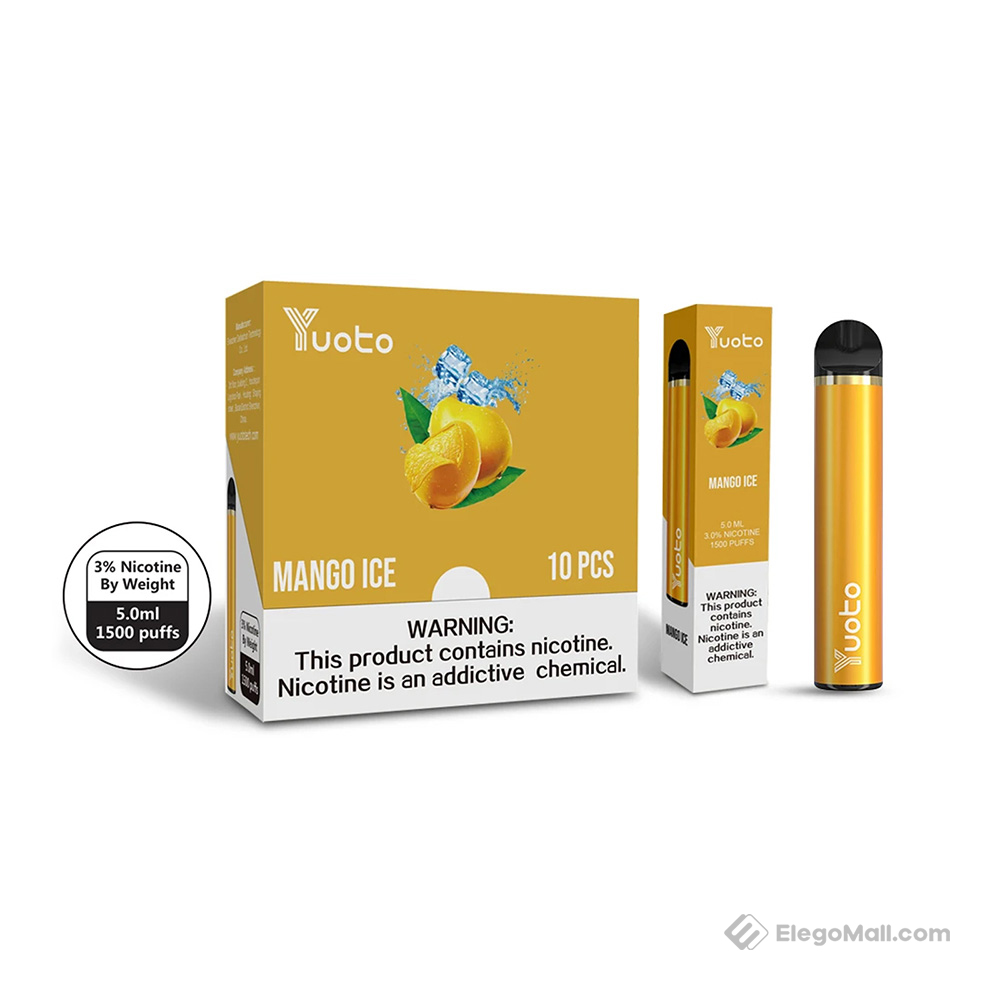 [OEM] YUOTO 1500 PUFFS Disposable Kit 900mAh