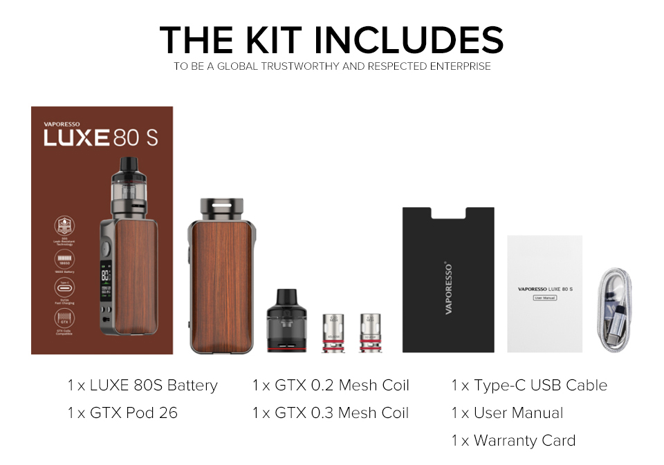 Vaporesso LUXE 80S Kit 5