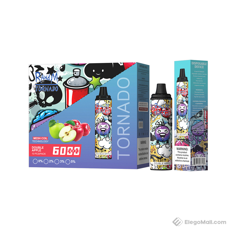R And M Tornado 6000 Disposable Kit 650mAh