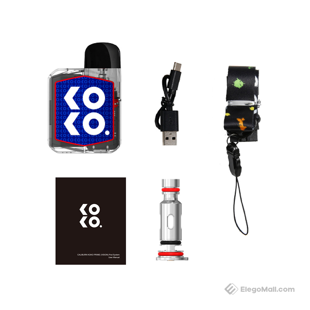 Uwell Caliburn KOKO PRIME VISION Pod Kit 690mAh