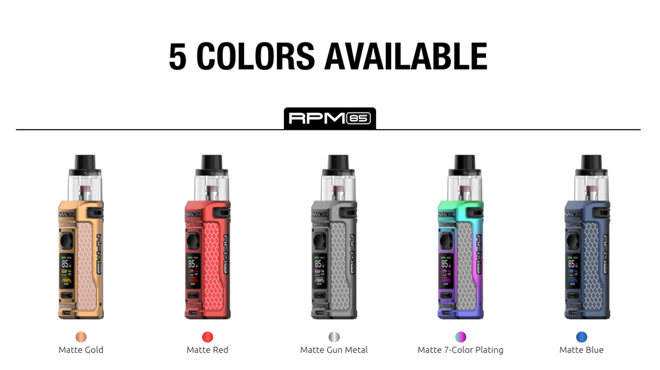 smok rpm 85 color