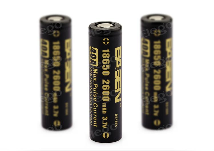 Basen 186K Max 40A 18650 Battery (2600mah)