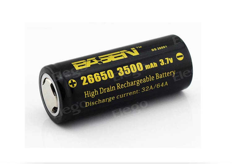 Basen Max 64A 26650 Battery (3500mah) Basen Max 64A 26650 Battery (3500mah)