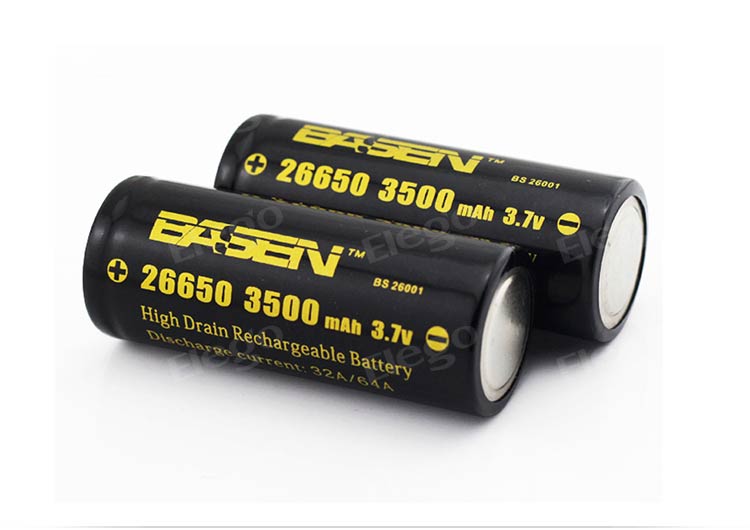 Basen Max 64A 26650 Battery (3500mah) Basen Max 64A 26650 Battery (3500mah)