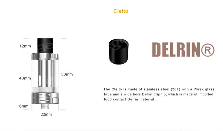 Aspire Cleito Subohm Tank 