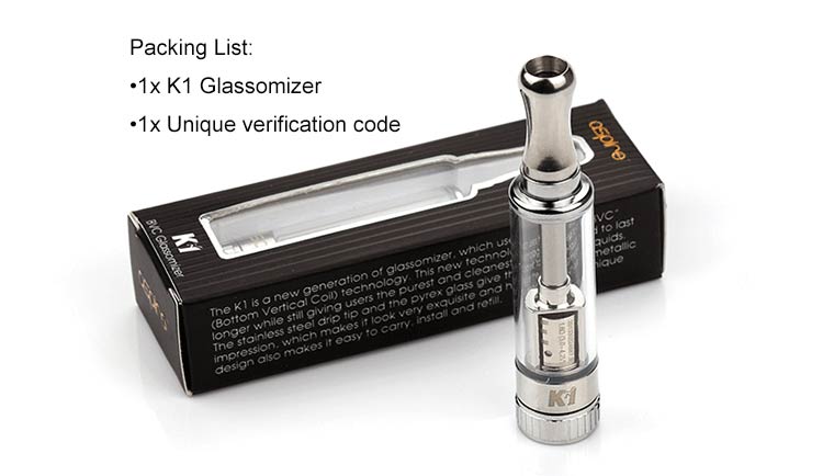 Aspire K1 Glassomizer