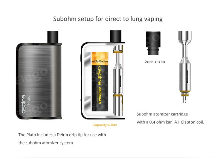 Aspire Plato TC Kit
