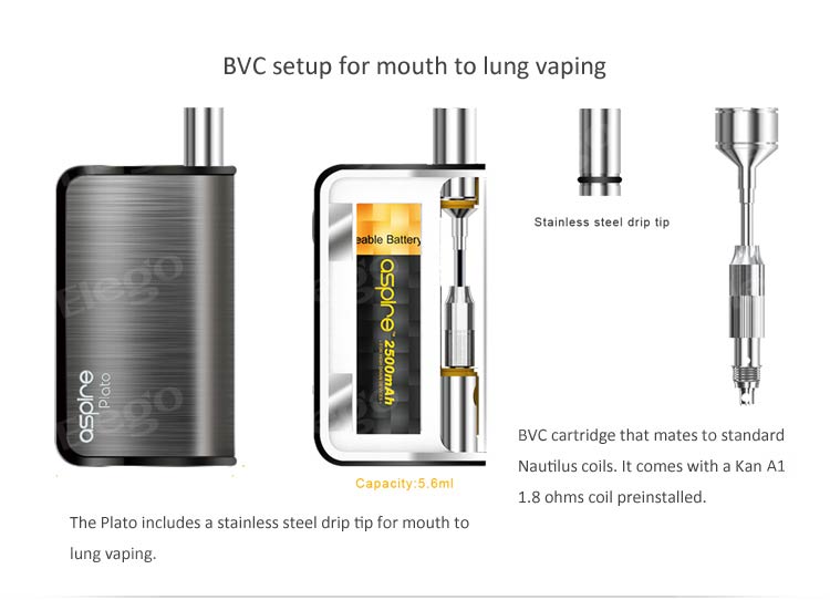 Aspire Plato TC Kit