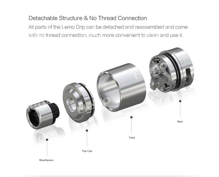 Eleaf Lemo Drip RDA Tank Eleaf Lemo Drip RDA Tank