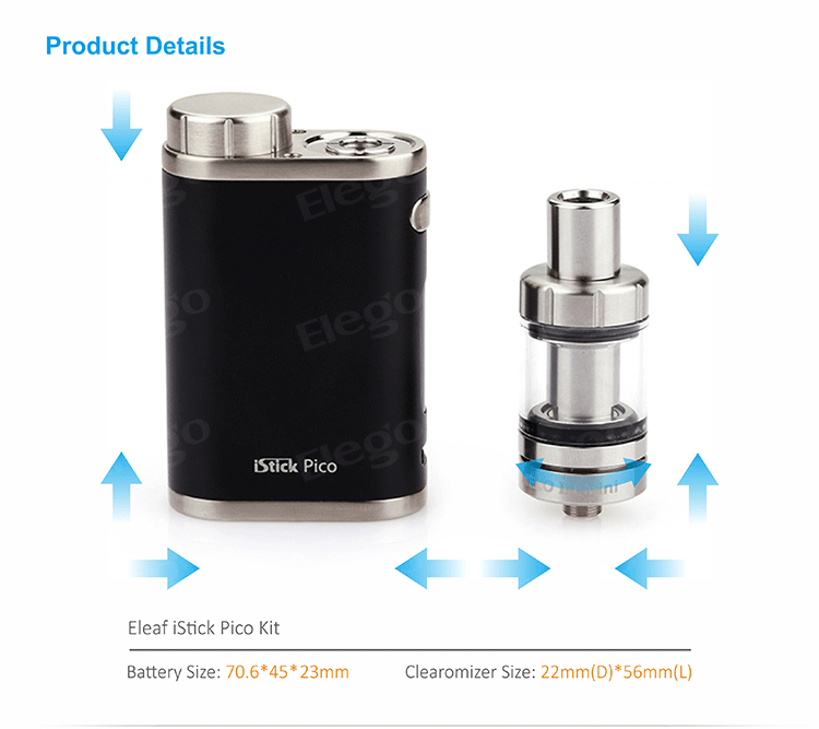 Eleaf iStick Pico 75W Starter Kit 