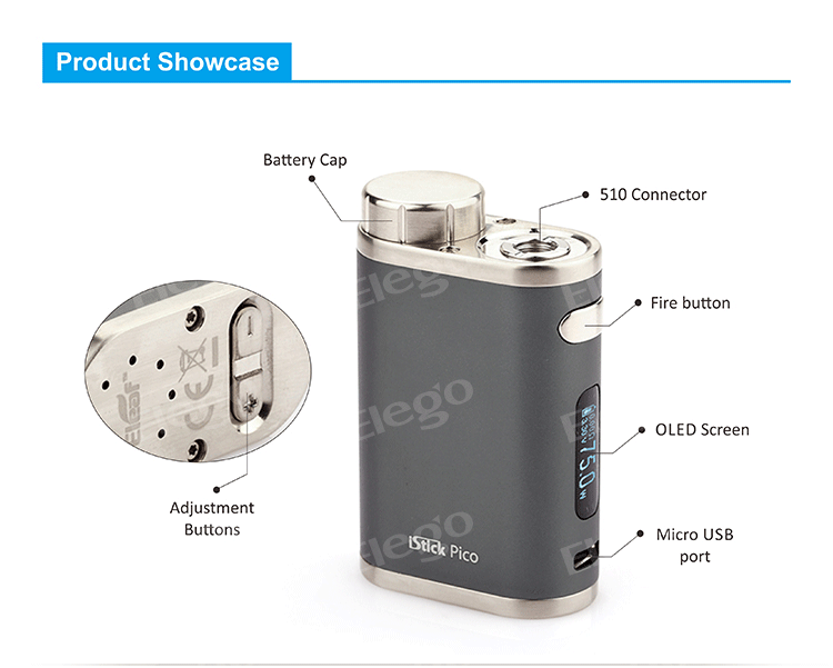 Eleaf iStick Pico 75W Mod Eleaf iStick Pico 75W Mod