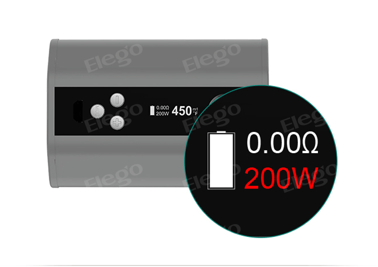200W Eleaf iStick TC VW/VT-Ni/VT-Ti/VT-SS316/TCR Mod W/O Cell