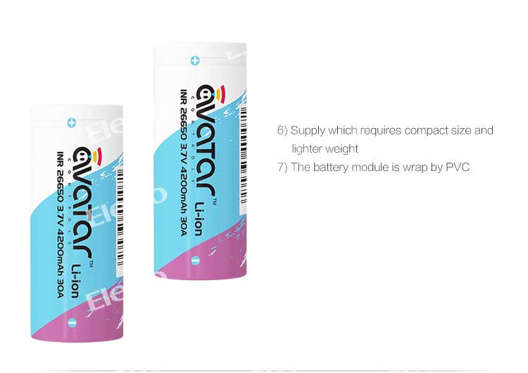 Joyetech Avatar INR 26650 Li-ion Battery