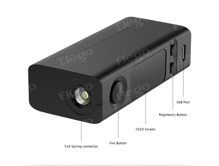 Joyetech eVic VTwo Mini 75W TC Mod with the Upgradeable Firmware