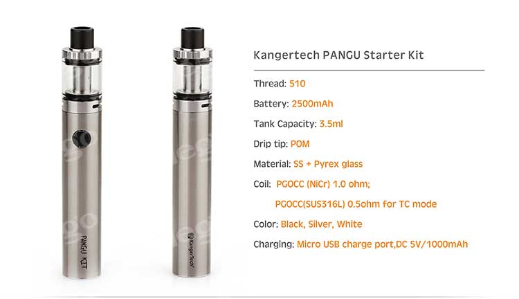 Kanger PANGU Starter Kit Kanger PANGU Starter Kit