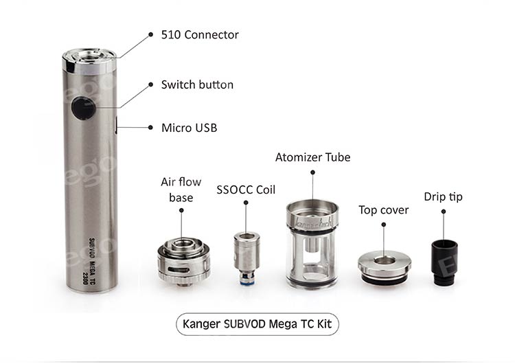 Kanger SUBVOD Mega TC Kit