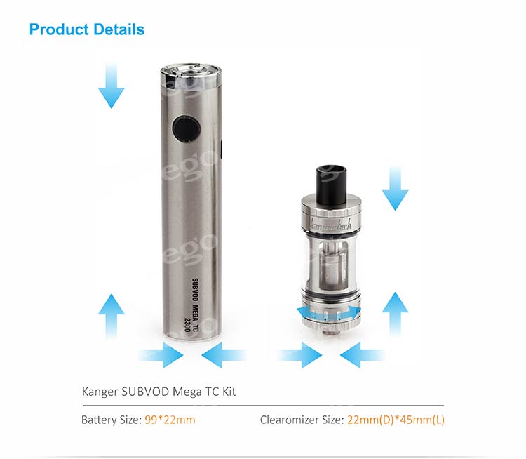 Kanger SUBVOD Mega TC Kit