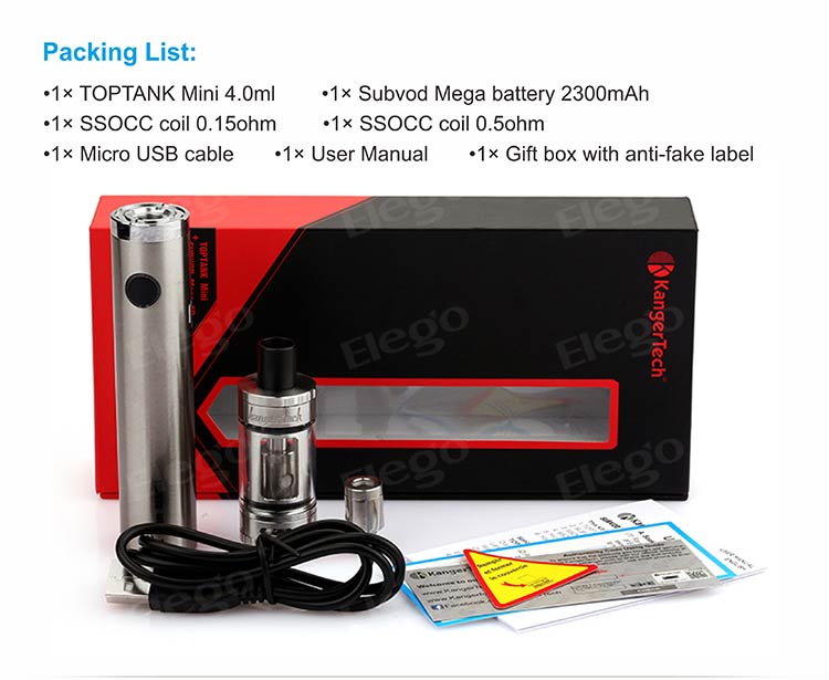 Kanger SUBVOD Mega TC Kit