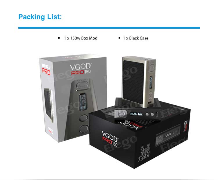 VGOD Pro 150W Box Mod